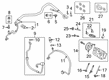 2022 Ford Transit Connect A/C Compressor Diagram - KV6Z-19703-B