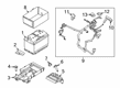 2023 Lincoln Nautilus Battery Cable Diagram - K2GZ-14300-H