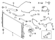 Ford Transit-350 HD Oil Cooler Hose Diagram - LK4Z-6A715-D