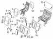 Ford Transit Connect Armrest Diagram - KT1Z-17644A22-GA