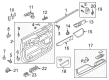 2019 Lincoln Navigator Door Latch Assembly Diagram - KL7Z-7826413-A