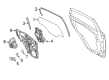 2017 Ford Fiesta Window Regulator Diagram - BE8Z-5427009-A