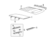 2003 Lincoln Aviator Spoiler Diagram - 3C5Z-7844210-AAB