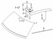 Lincoln Aviator Windshield Diagram - LC5Z-7803100-D