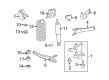 2005 Ford F-350 Super Duty Radius Arm Diagram - 7C3Z-3A360-AC