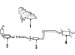 2003 Ford Escort Catalytic Converter Diagram - 1S4Z-5E212-MA