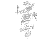 1997 Ford E-250 Econoline Engine Mount Diagram - F7UZ-6038-CA