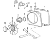 2007 Ford E-350 Super Duty Cooling Fan Assembly Diagram - F81Z-8600-KA