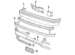 1987 Ford F-250 Air Deflector Diagram - E7TZ15001A06A