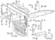 2024 Ford Mustang Air Deflector Diagram - PR3Z-8311-C