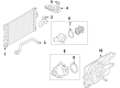 Ford Escape Fan Motor Diagram - CV6Z-8C607-S