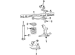 1992 Mercury Grand Marquis Bump Stop Diagram - F1VY-3020-B