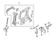 2007 Ford Freestyle Wheelhouse Diagram - 5F9Z-7428371-AA