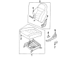 Ford Aspire Seat Cover Diagram - F4BZ6160053A