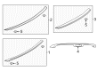 Ford Mustang Spoiler Diagram - JR3Z-6344210-AB