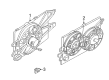 2004 Ford Focus Fan Blade Diagram - 3S4Z-8C607-A