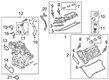 2017 Ford Edge Timing Cover Gasket Diagram - FT4Z-6020-H