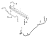 Ford F-150 Automatic Transmission Oil Cooler Line Diagram - AL3Z-7R081-D