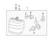 Ford E-350 Super Duty Light Socket Diagram - 8C2Z-13411-A