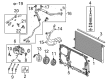 2008 Ford F-350 Super Duty A/C Clutch Diagram - 8L3Z-19D798-B