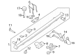 Ford F-150 Shock and Strut Boot Diagram - HL3Z-4730-A