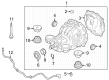 Lincoln Aviator Differential Cover Diagram - L1MZ-4033-C