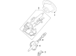 Mercury Steering Wheel Diagram - BL8Z-3600-UC