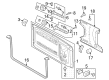 Ford Bronco Tailgate Lock Actuator Motor Diagram - M2DZ-7842624-G