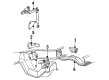 1991 Ford Explorer Motor And Transmission Mount Diagram - FOTZ6A023A