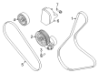 2020 Ford Escape V-Belt Diagram - K2GZ-8620-CA