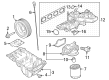 Ford Mustang Intake Manifold Gasket Diagram - P2GZ-9H486-A