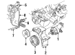 1996 Ford Mustang Power Steering Hose Diagram - F6ZZ-3A713-CA