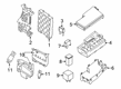 2023 Ford Transit Connect Fuse Box Diagram - KT1Z-14526-E