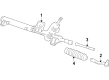 2010 Lincoln MKS Power Steering Cooler Diagram - AA5Z-3D746-A