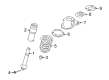 Mercury Shock And Strut Mount Diagram - 5G1Z-18A161-AA