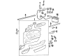 2000 Lincoln Continental Door Handle Diagram - XF3Z-5422671-BAE