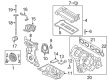 2006 Ford Escape Dipstick Tube Diagram - 5L8Z-6754-AA