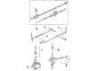 Ford Bronco II Drag Link Diagram - E3TZ3A130C