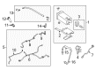 Lincoln MKS Crankcase Breather Hose Diagram - 7T4Z-6758-AA