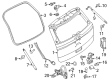 2014 Ford Mustang Trunk Lock Cylinder Diagram - 6R3Z-6343262-A