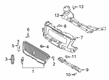 Lincoln MKC Grille Diagram - KJ7Z-8200-AA