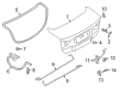 2020 Ford SSV Plug-In Hybrid Door Seal Diagram - DS7Z-5443720-F