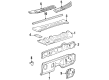 2001 Ford Explorer Dash Panels Diagram - XL2Z7801610AA