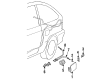 1996 Ford Aspire Fuel Door Diagram - F4BZ58405A26A