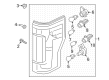 2021 Ford F-350 Super Duty Back Up Light Diagram - LC3Z-13404-C