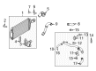 2015 Lincoln MKS Intercooler Diagram - AA5Z-6K775-B