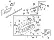 2022 Ford Mustang Weather Strip Diagram - FR3Z-6321456-B