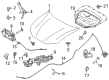 2021 Ford Bronco Sport Hood Latch Diagram - LJ8Z-16700-A