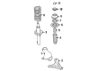 Mercury Cougar Coil Springs Diagram - XS8Z5310DA