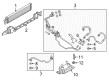 2018 Ford Escape Automatic Transmission Oil Cooler Line Diagram - GV6Z-7R081-G